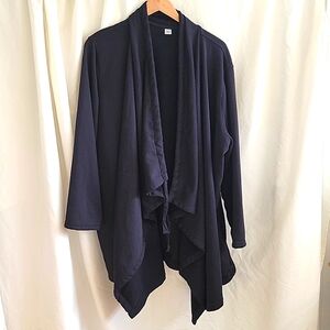 Old Navy Active Tie-front Wrap Cardigan Black Size 4X